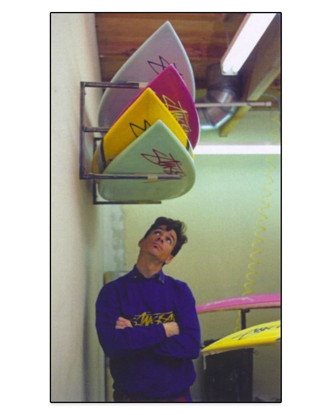 Early Stussy surf archive photo