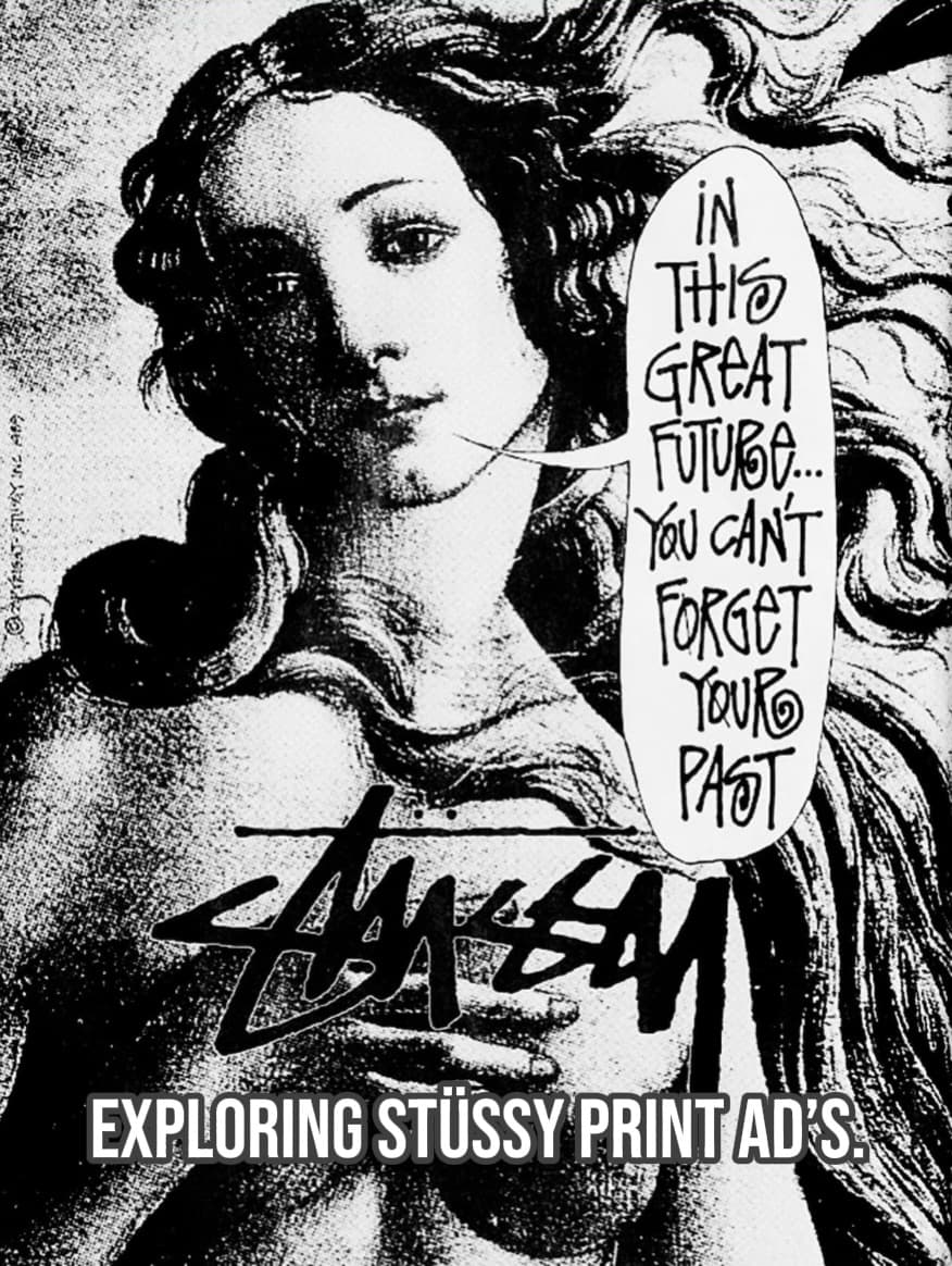 Stüssy archive advert 1