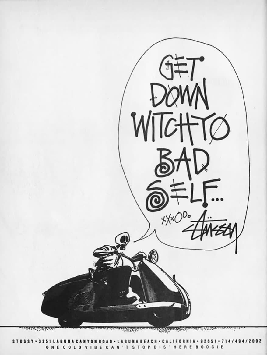 Stüssy archive advert 4