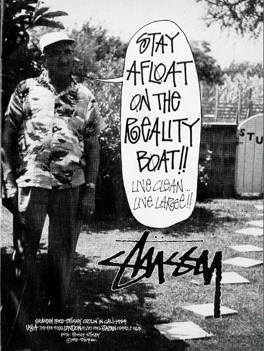 Stüssy archive advert 8