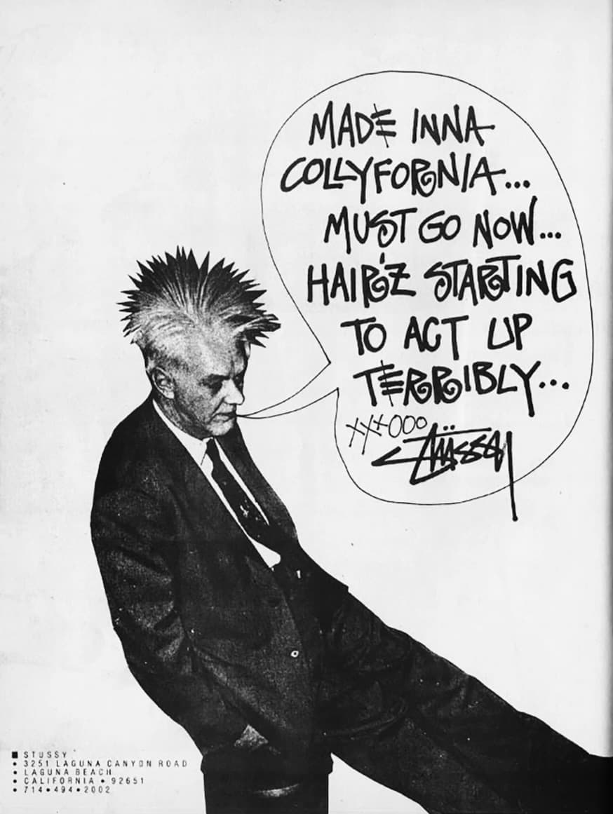 Stüssy archive advert 9