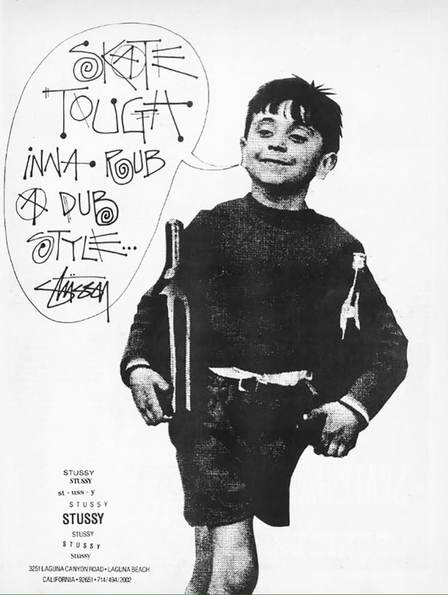 Stüssy archive advert 13