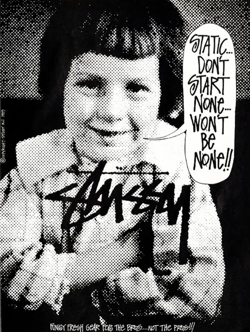 Stüssy archive advert 14