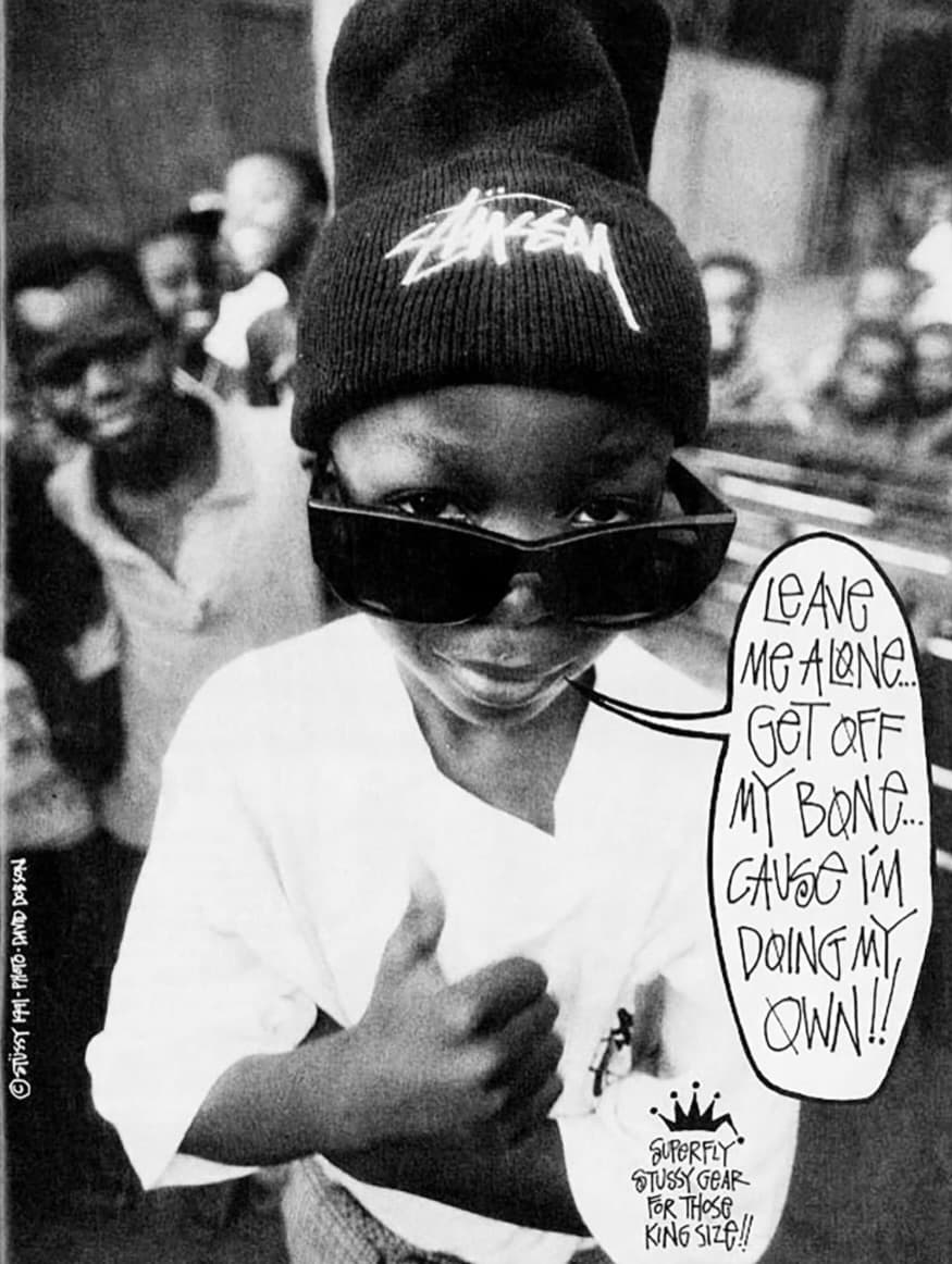 Stüssy archive advert 16